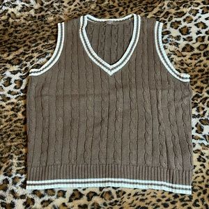 Brandy Melville John Galt Sweater Vest